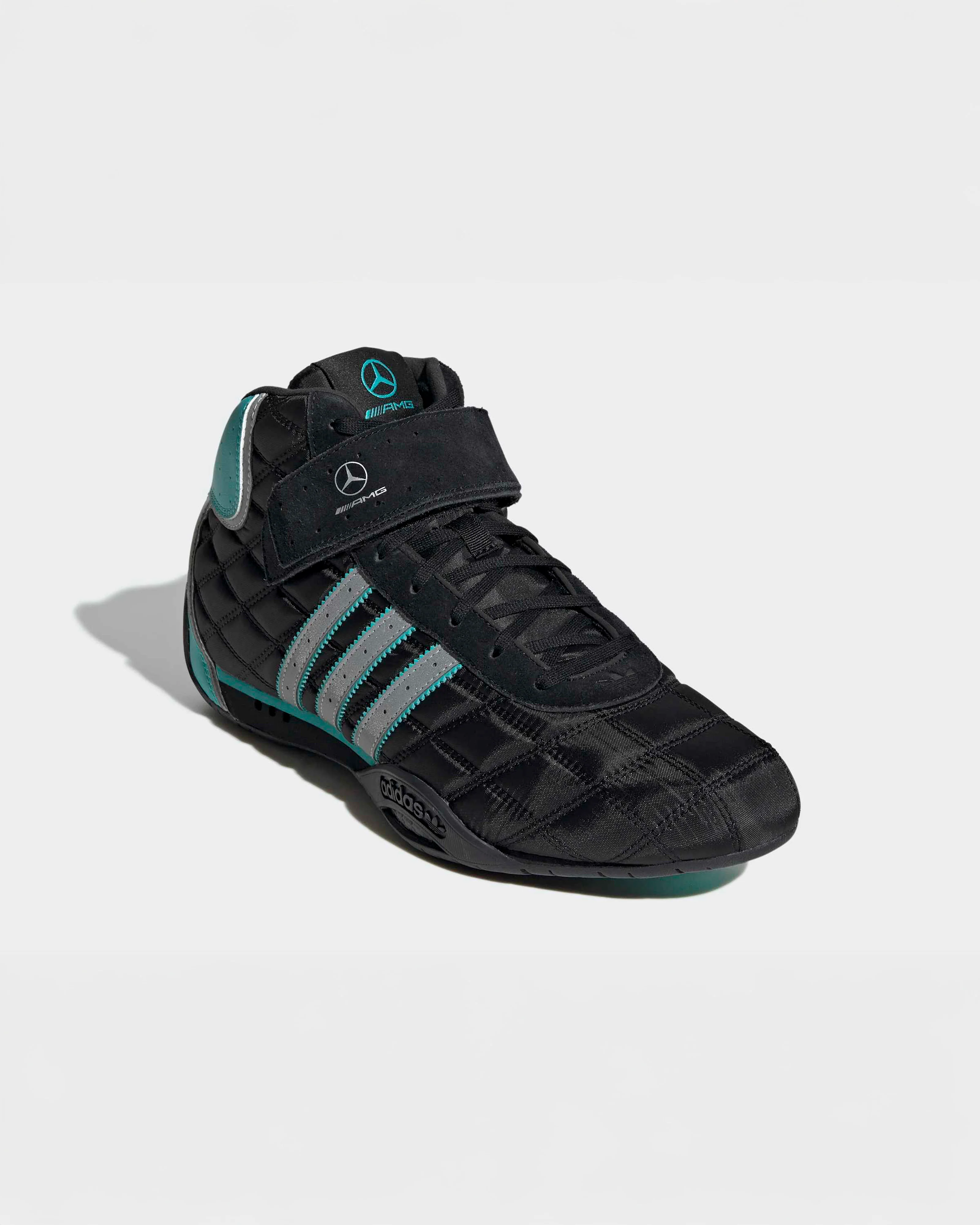 Adiracer Hi Shoes Black - Image 5