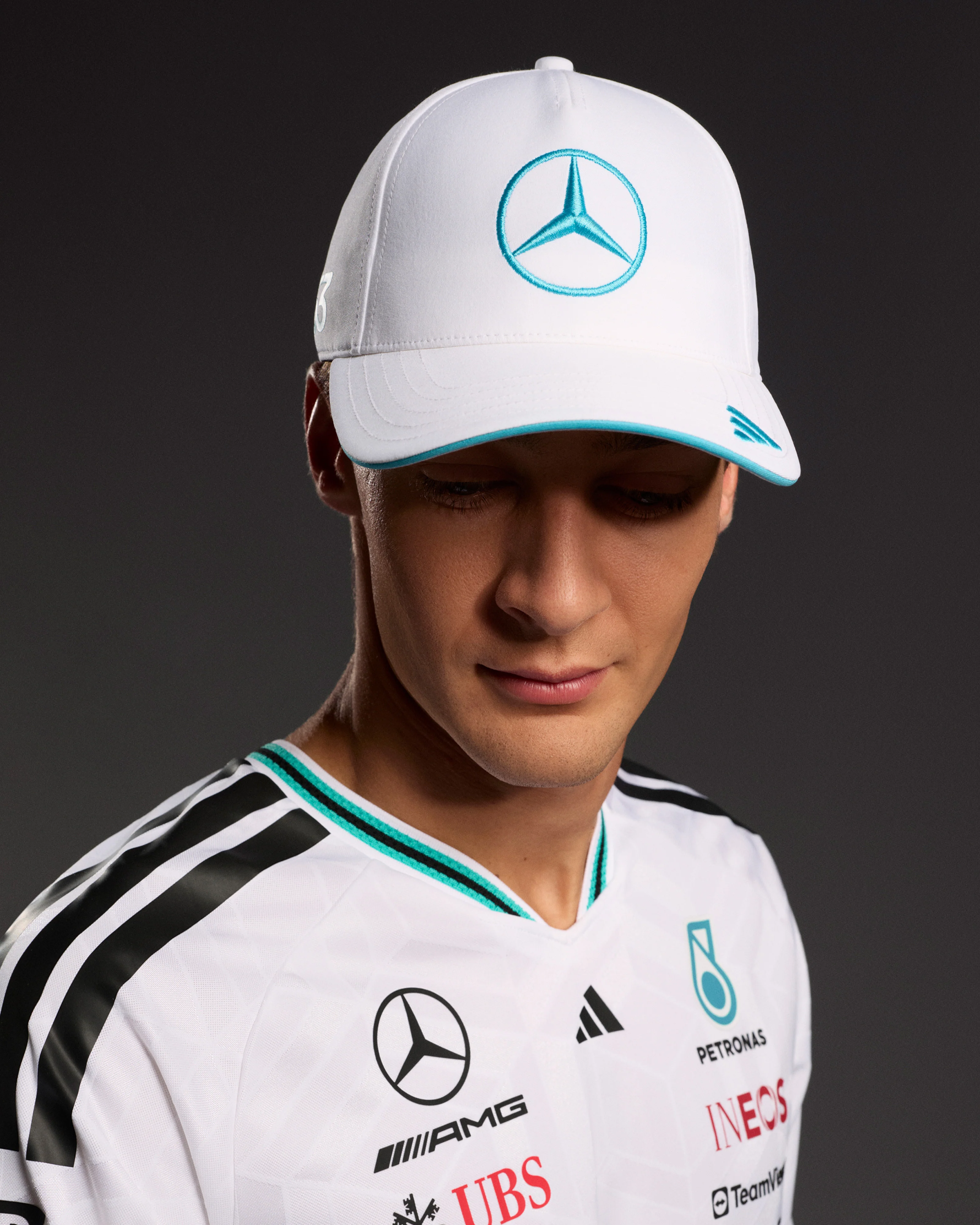 2026 George Russell Cap White - Image 3