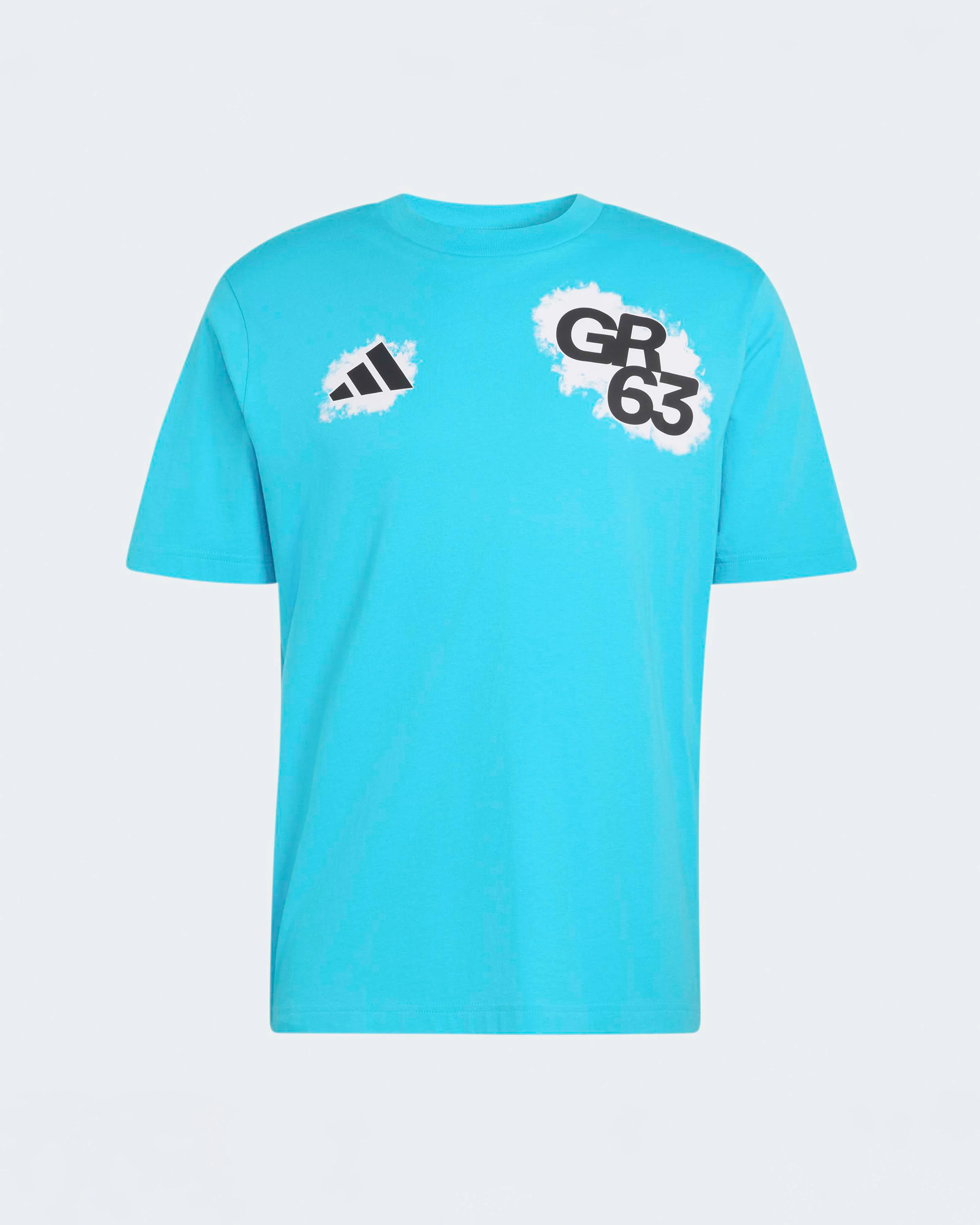 Mens George Russell T-shirt Blue - Image 6