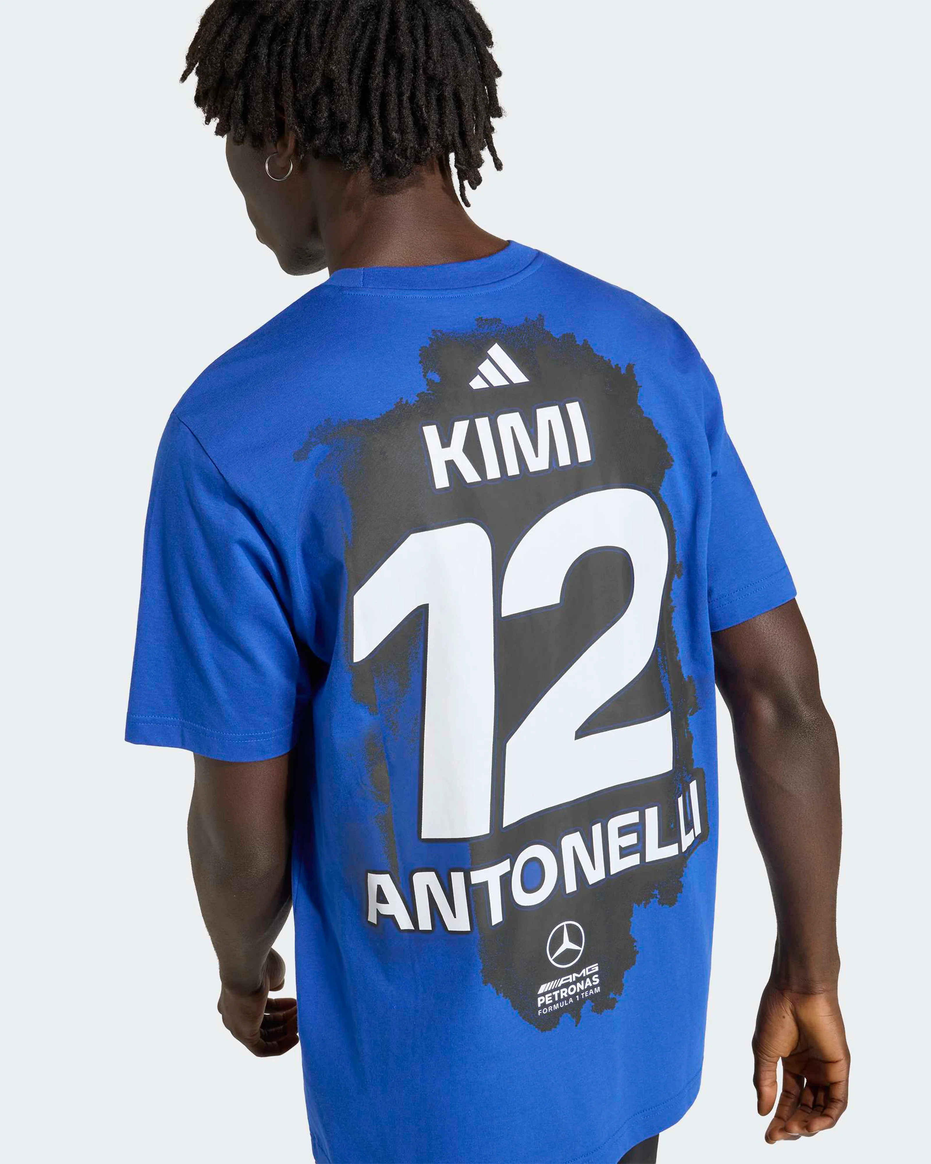 Mens Kimi Antonelli T-shirt Blue - Image 5