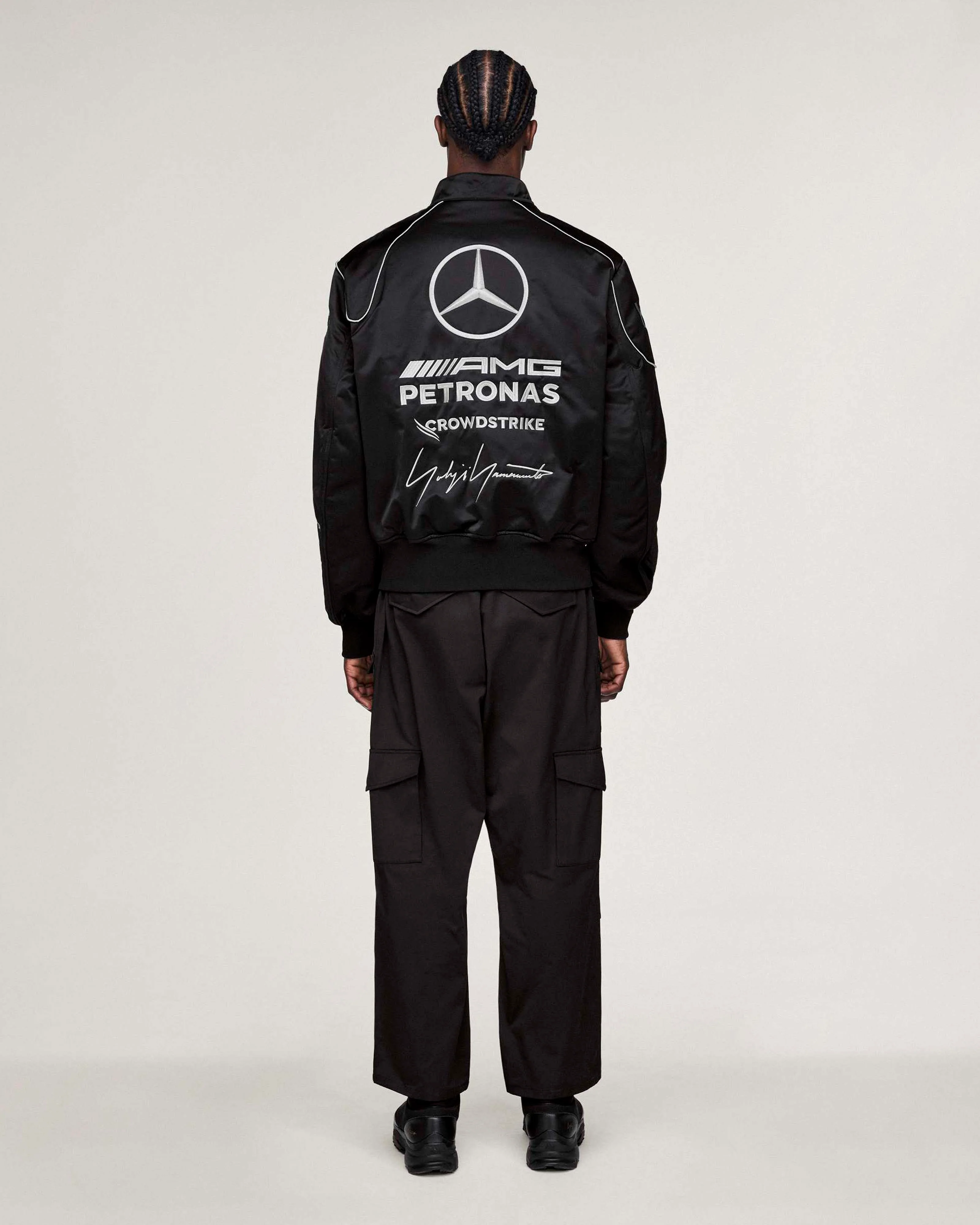 Y-3 Team Jacket Black - Image 3