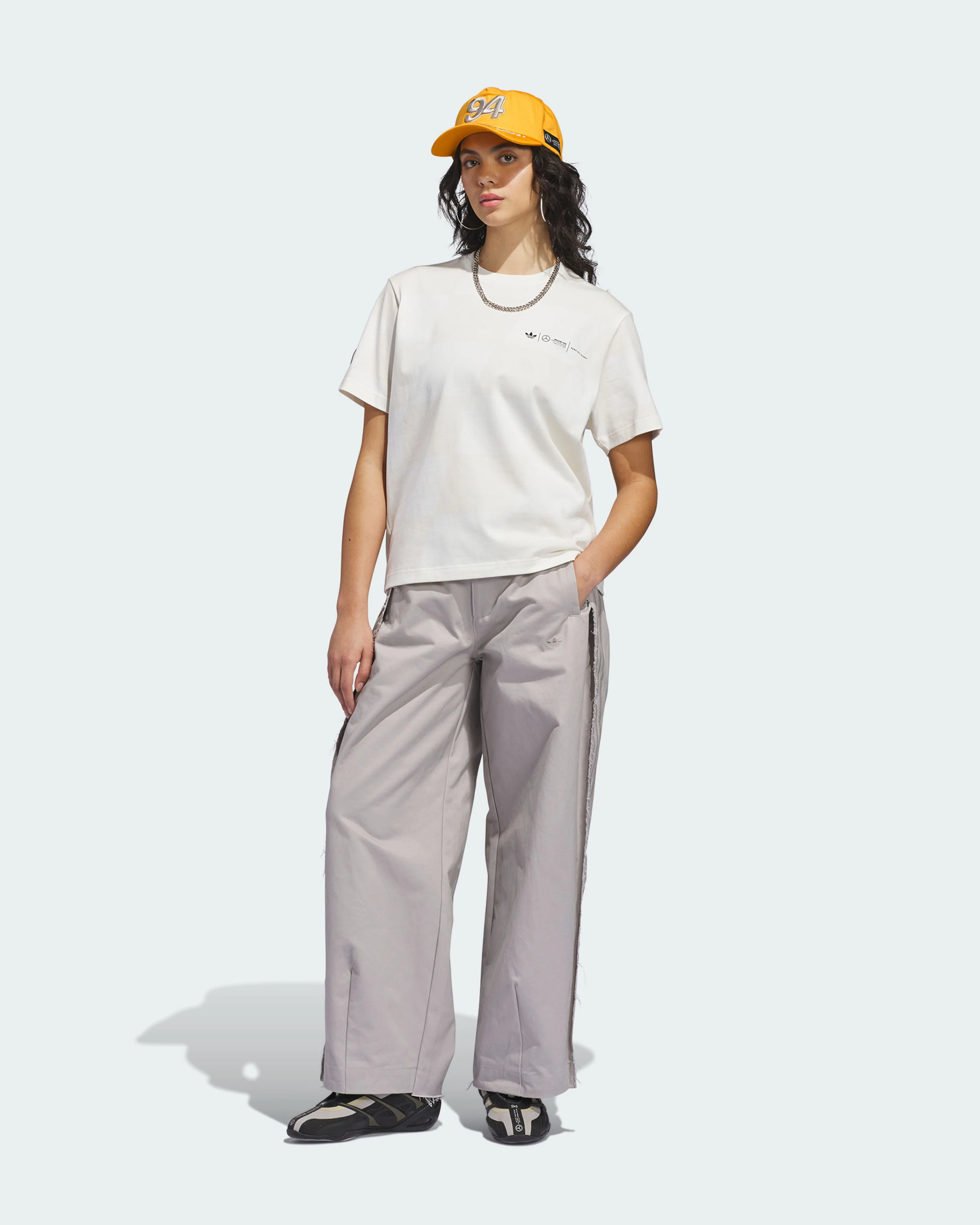 adidas para Bad Bunny x Mercedes-AMG F1 T-shirt White - Image 3