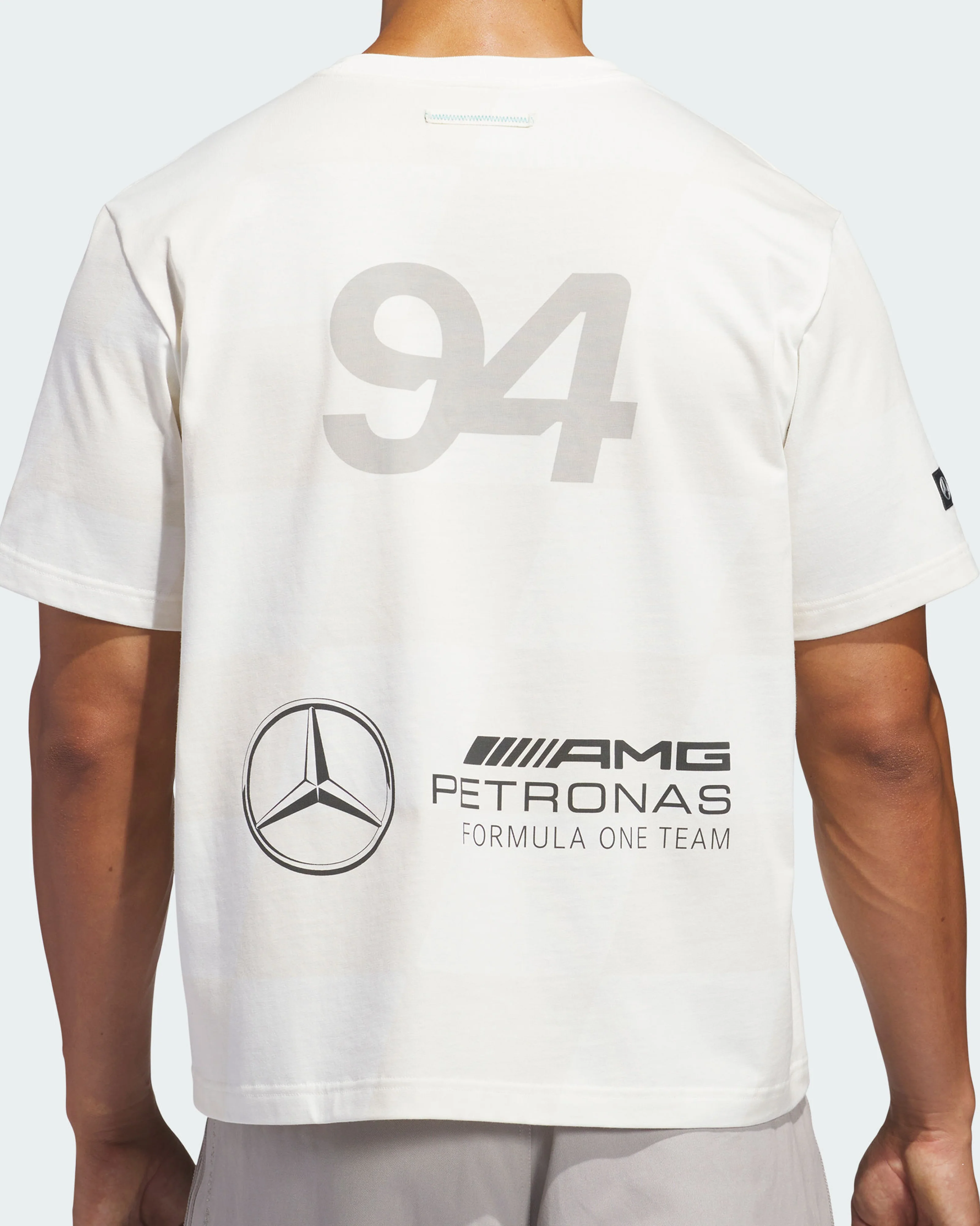 adidas para Bad Bunny x Mercedes-AMG F1 T-shirt White - Image 7