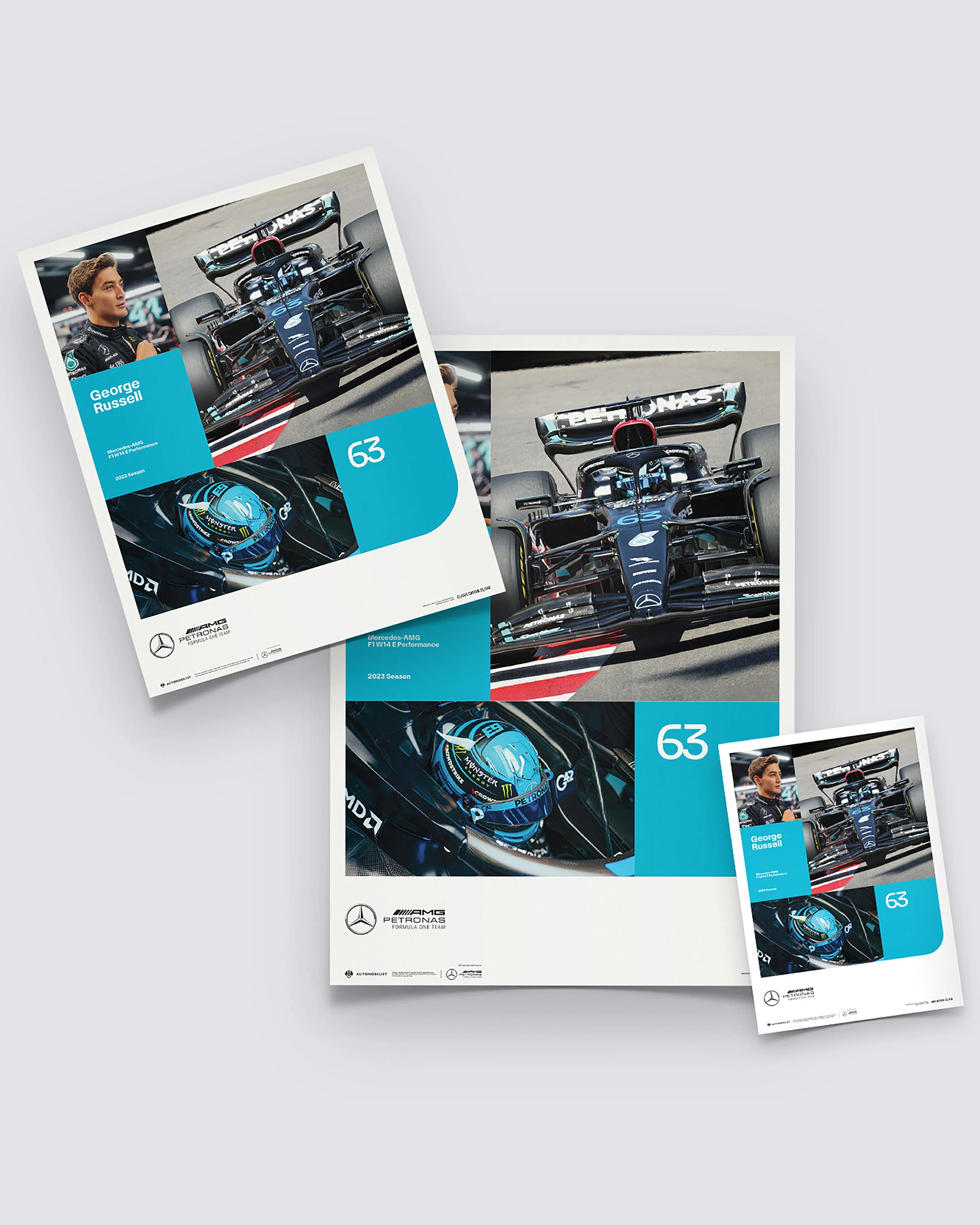 George Russell 2023 Poster - Image 4