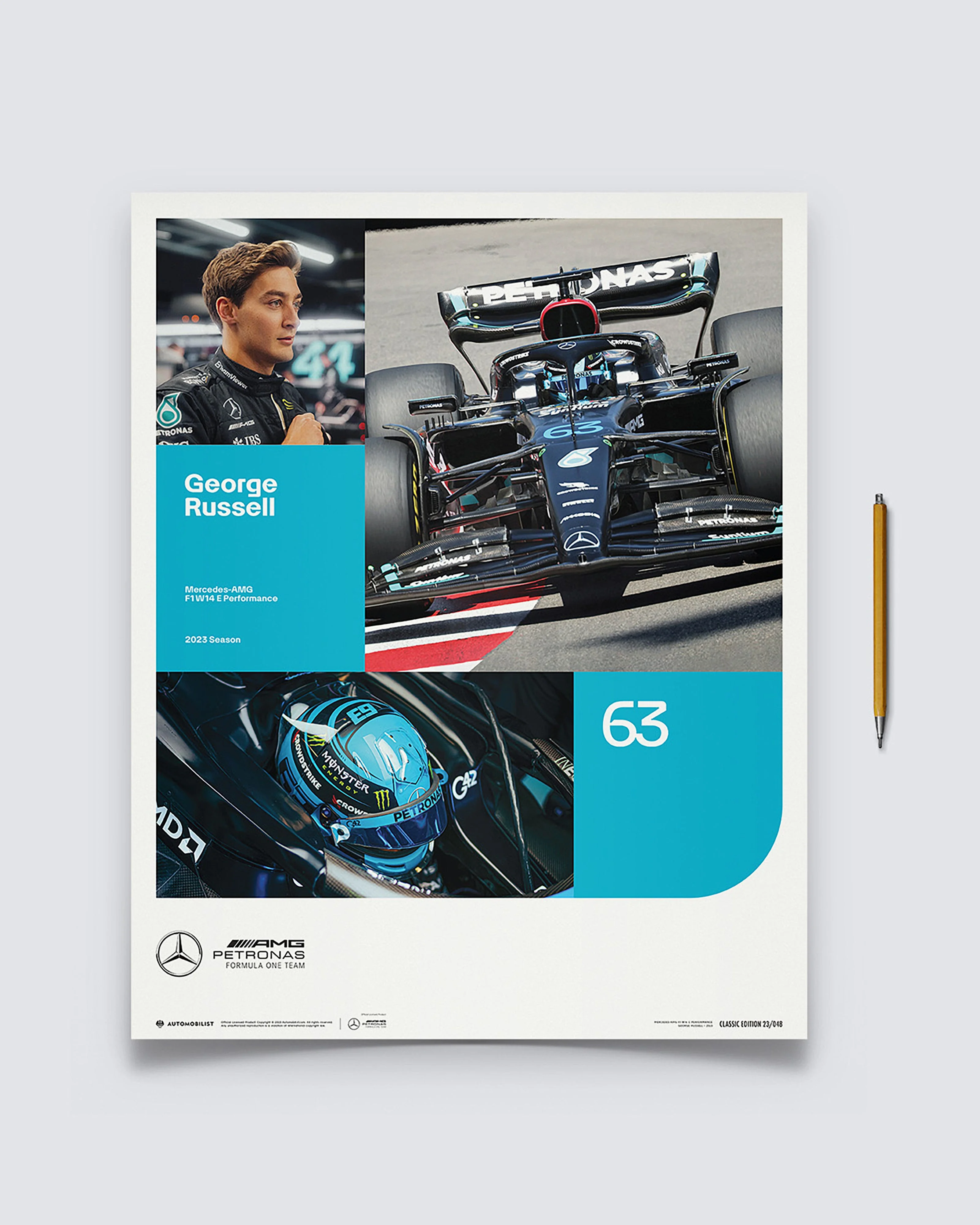 George Russell 2023 Poster - Image 5