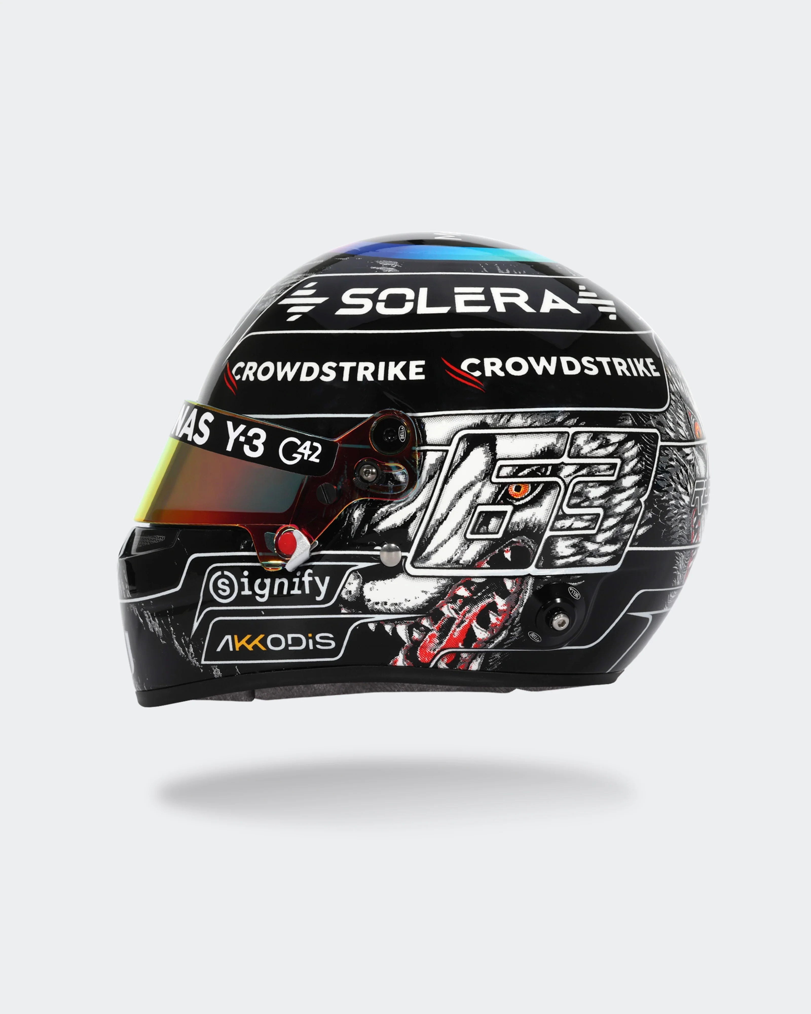 George Russell 2026 Japan Mini Bell Helmet Replica 1:2 - Image 3