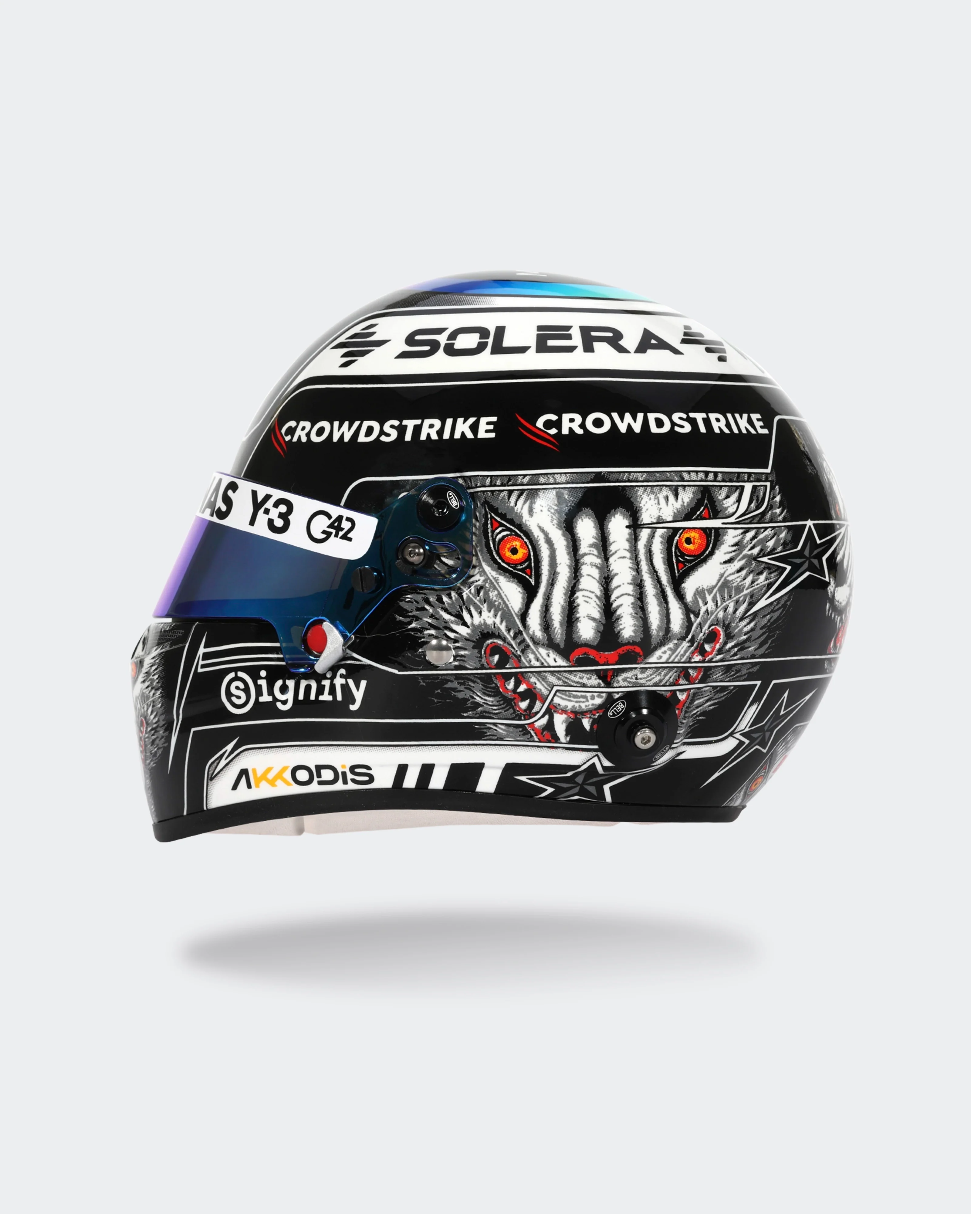 Kimi Antonelli 2026 Japan Mini Bell Helmet Replica 1:2 - Image 3