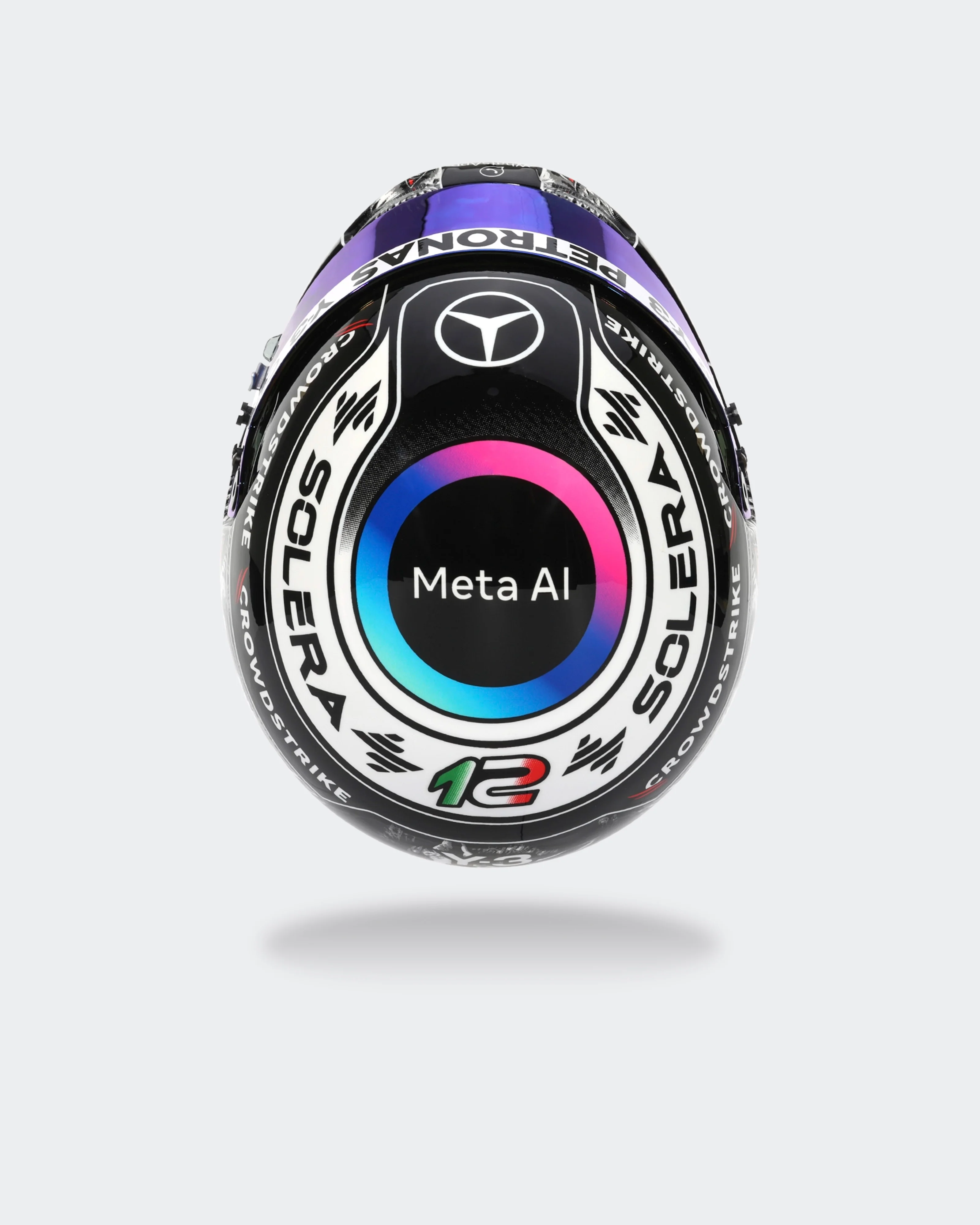 Kimi Antonelli 2026 Japan Mini Bell Helmet Replica 1:2 - Image 8