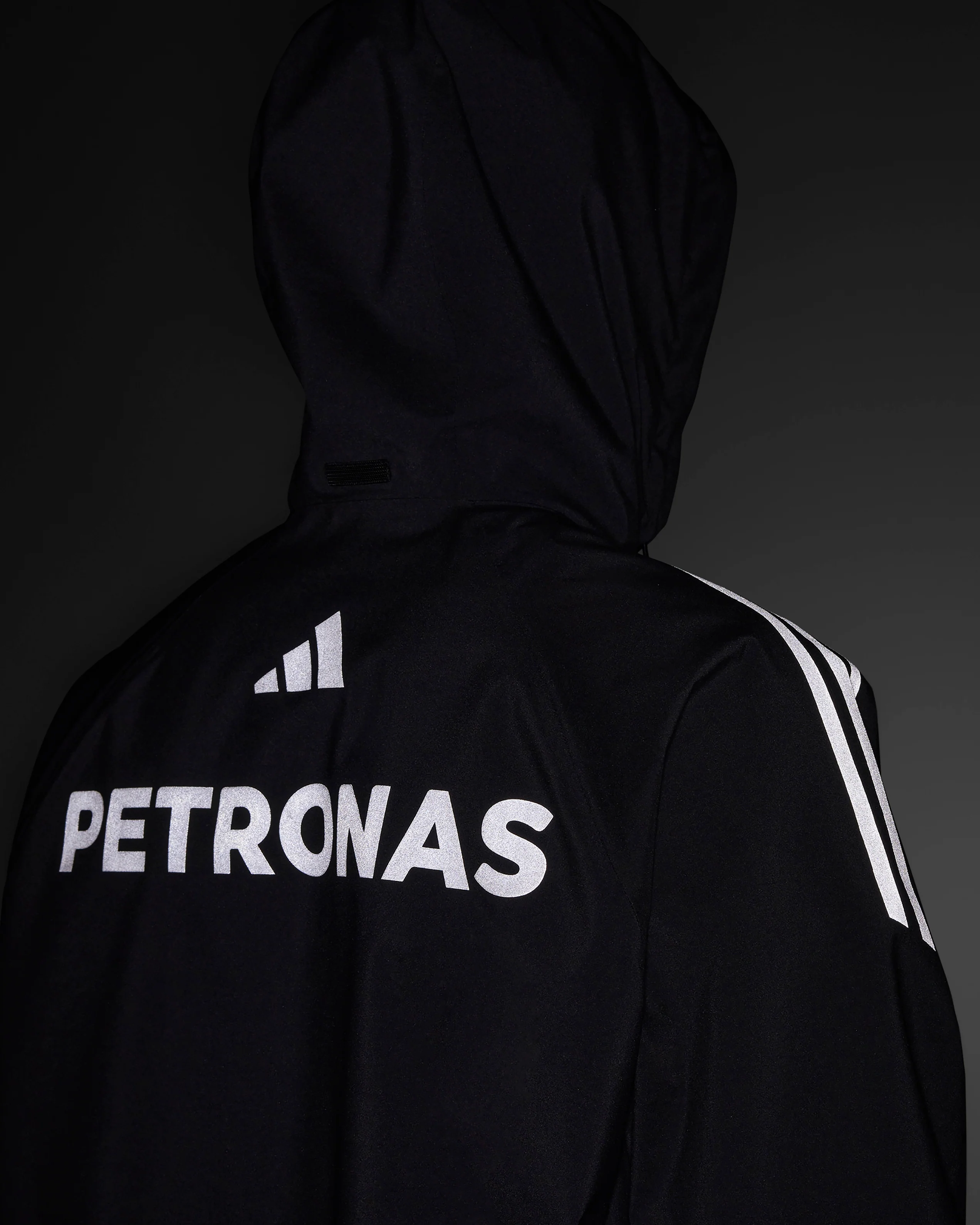 Mens 2025 Mechanics Rain Jacket Black - Image 3