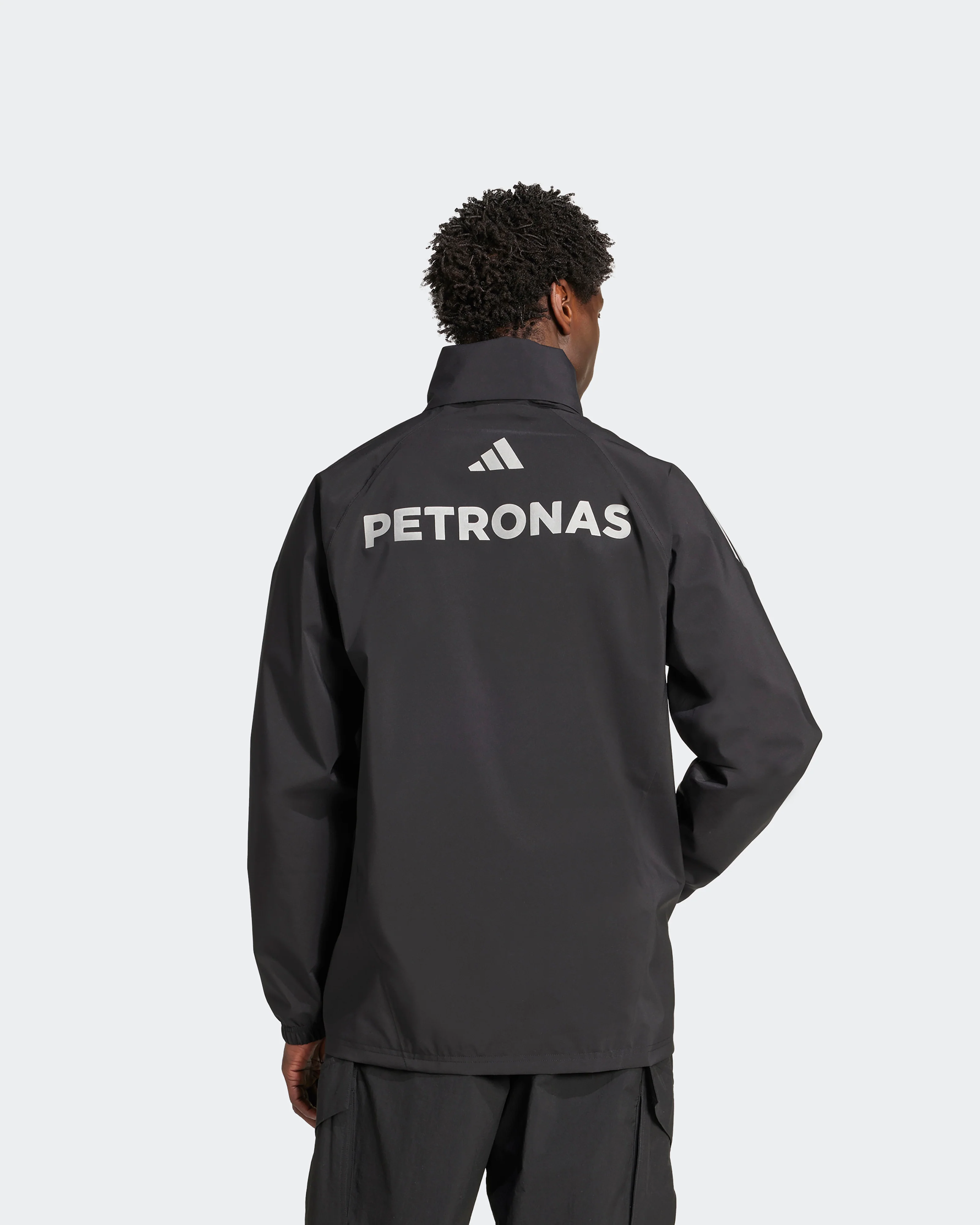 Mens 2025 Mechanics Rain Jacket Black - Image 5