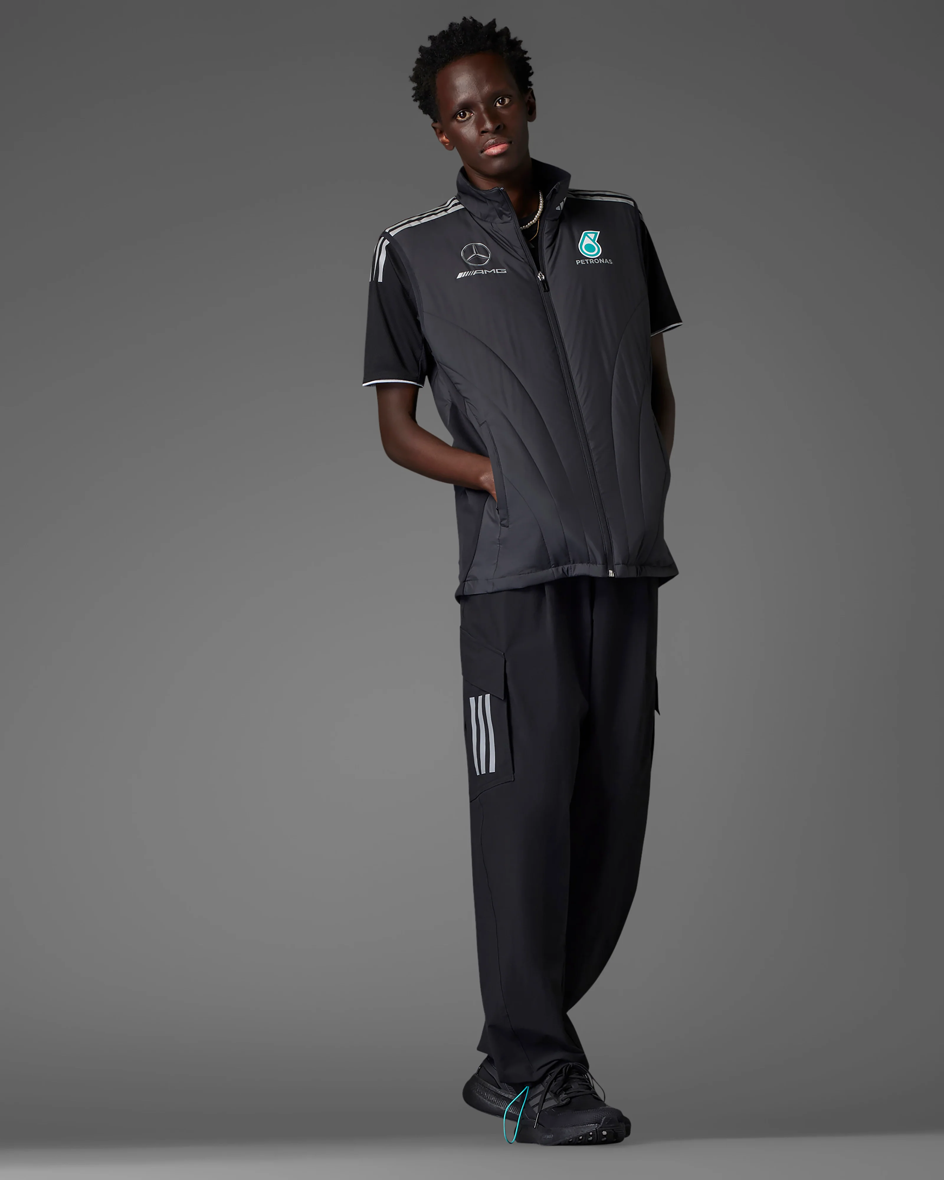 Mens 2025 Mechanics Vest Black - Image 5