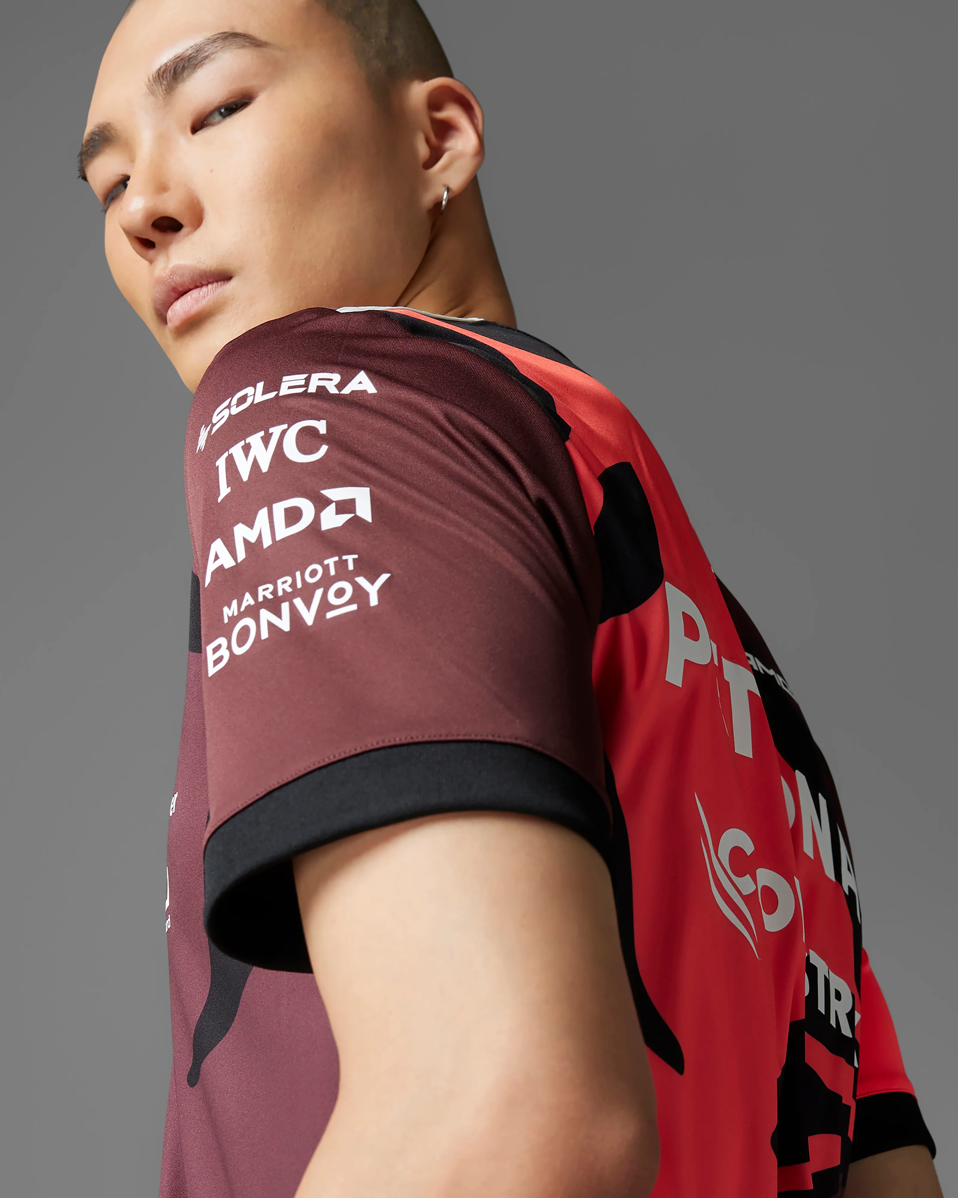 Mens 2025 Miami Team Driver Tee Floral - Image 10