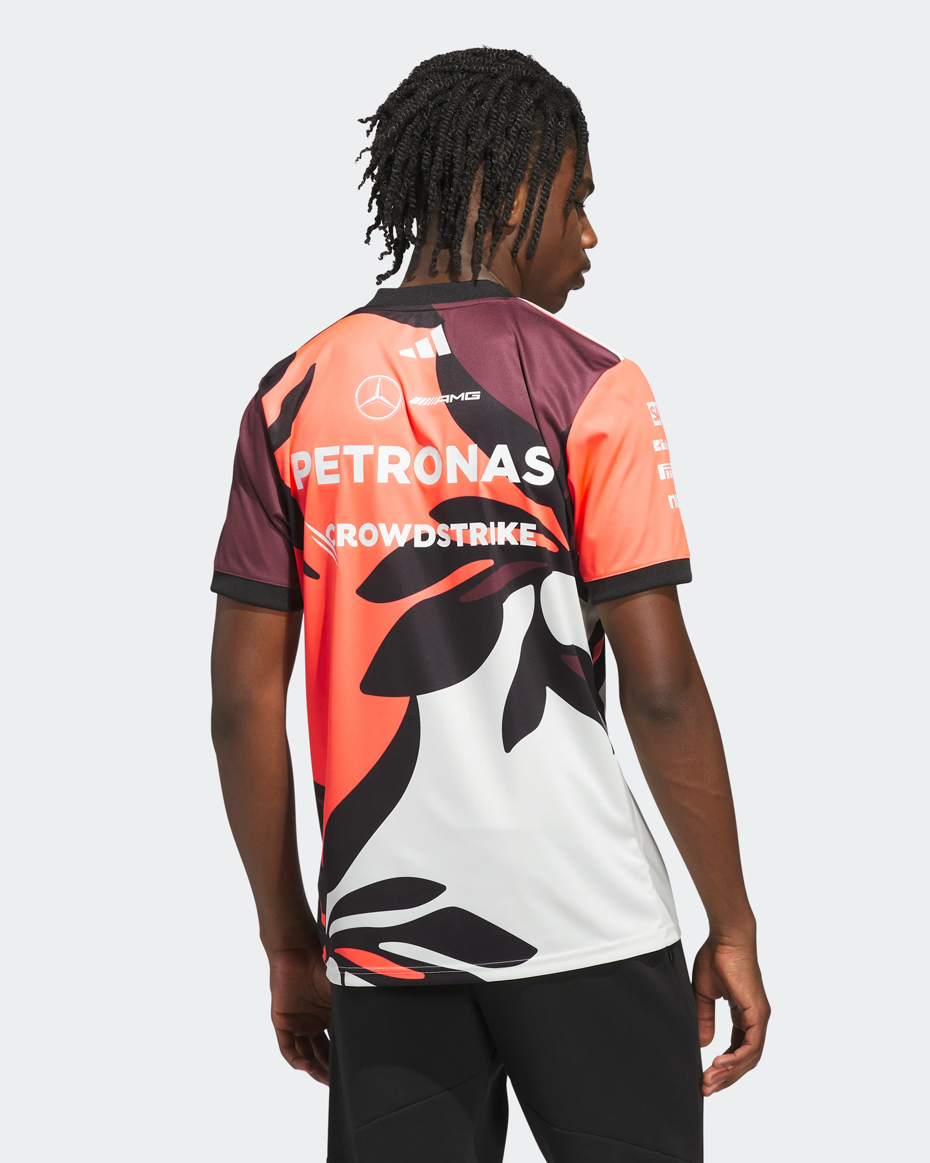 Mens 2025 Miami Team Driver Tee Floral - Image 4