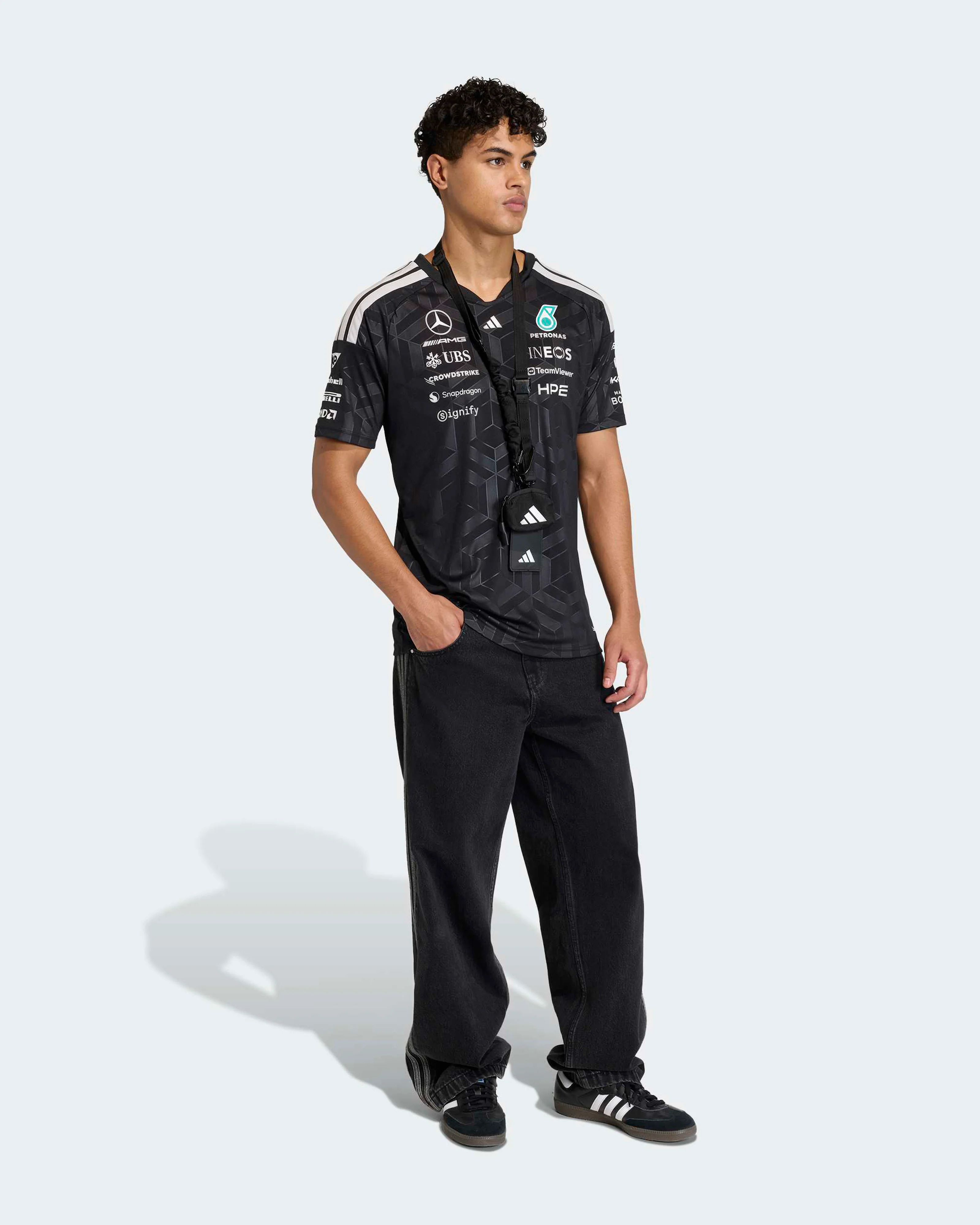 Mens 2026 Team Driver Tee Black - Image 3