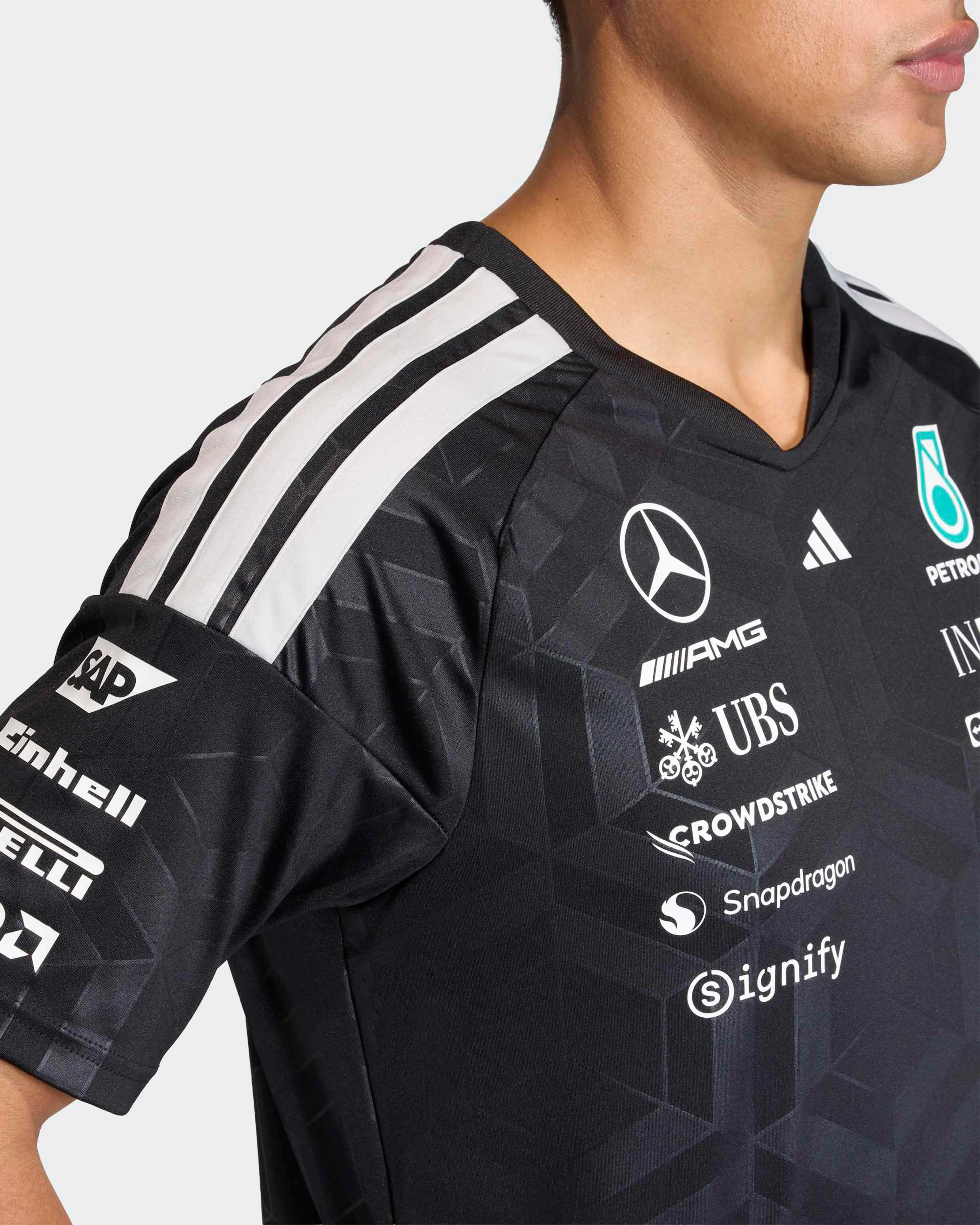 Mens 2026 Team Driver Tee Black - Image 4