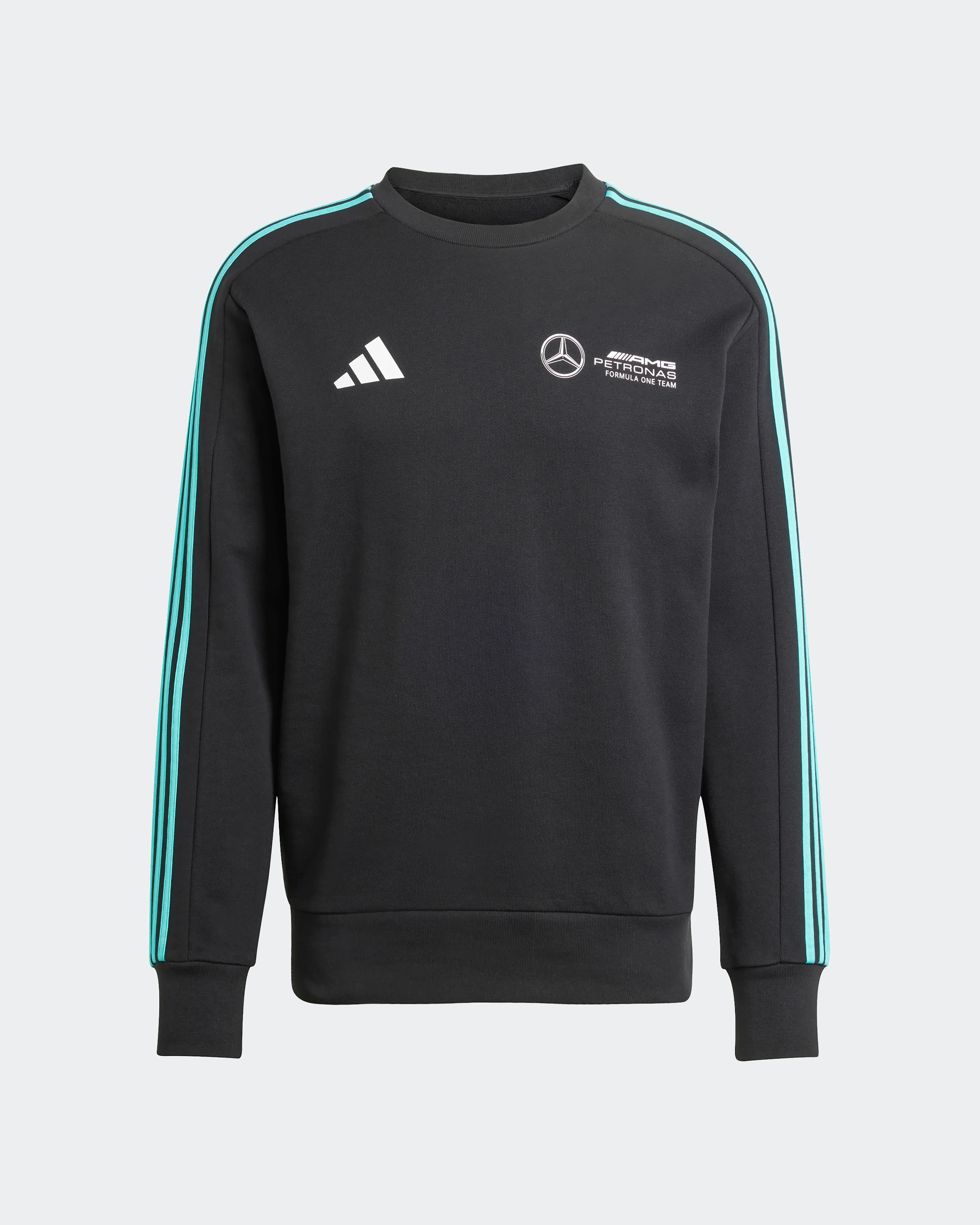 Mens DNA Sweat Top Black - Image 5