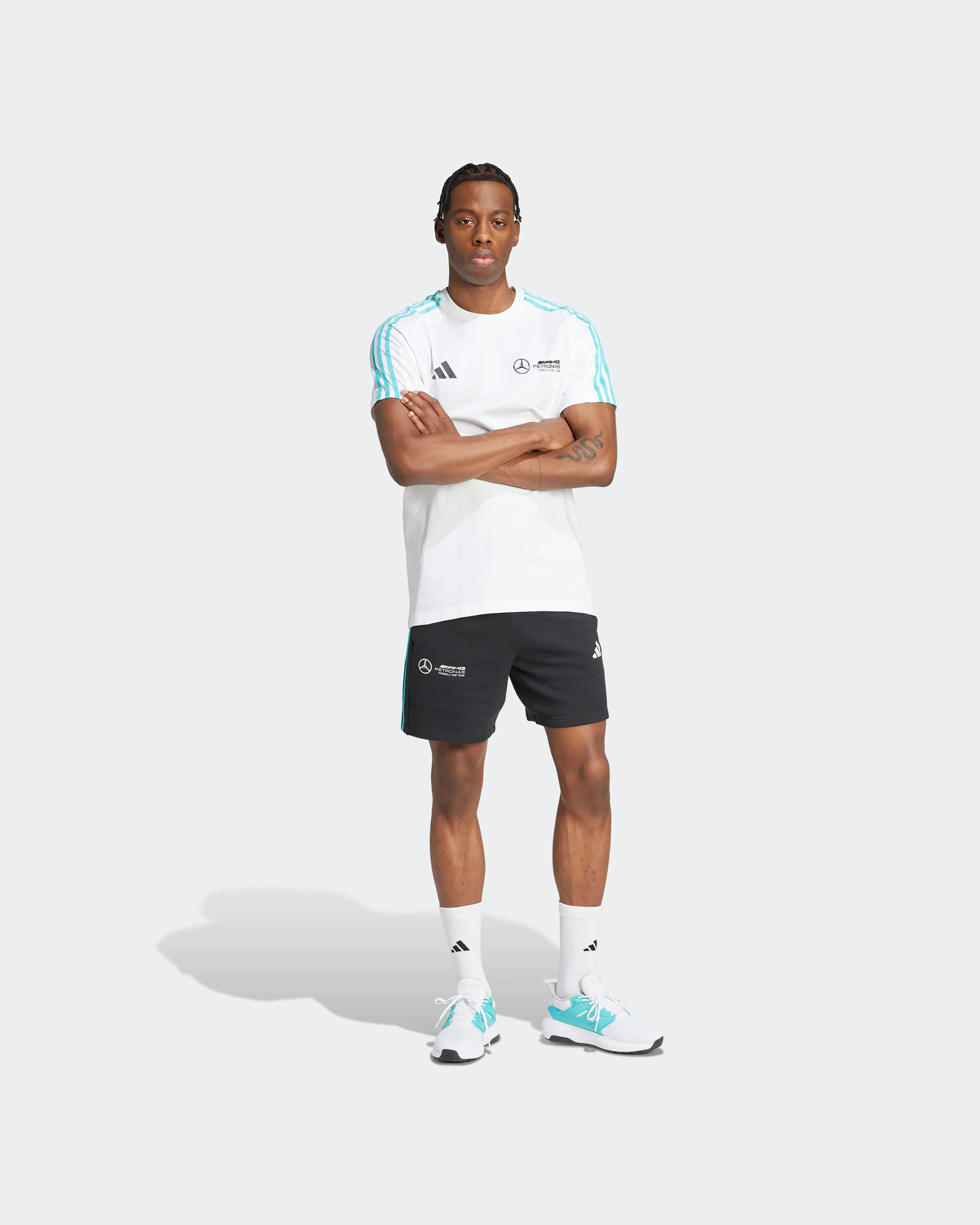 Mens DNA T-Shirt White - Image 3