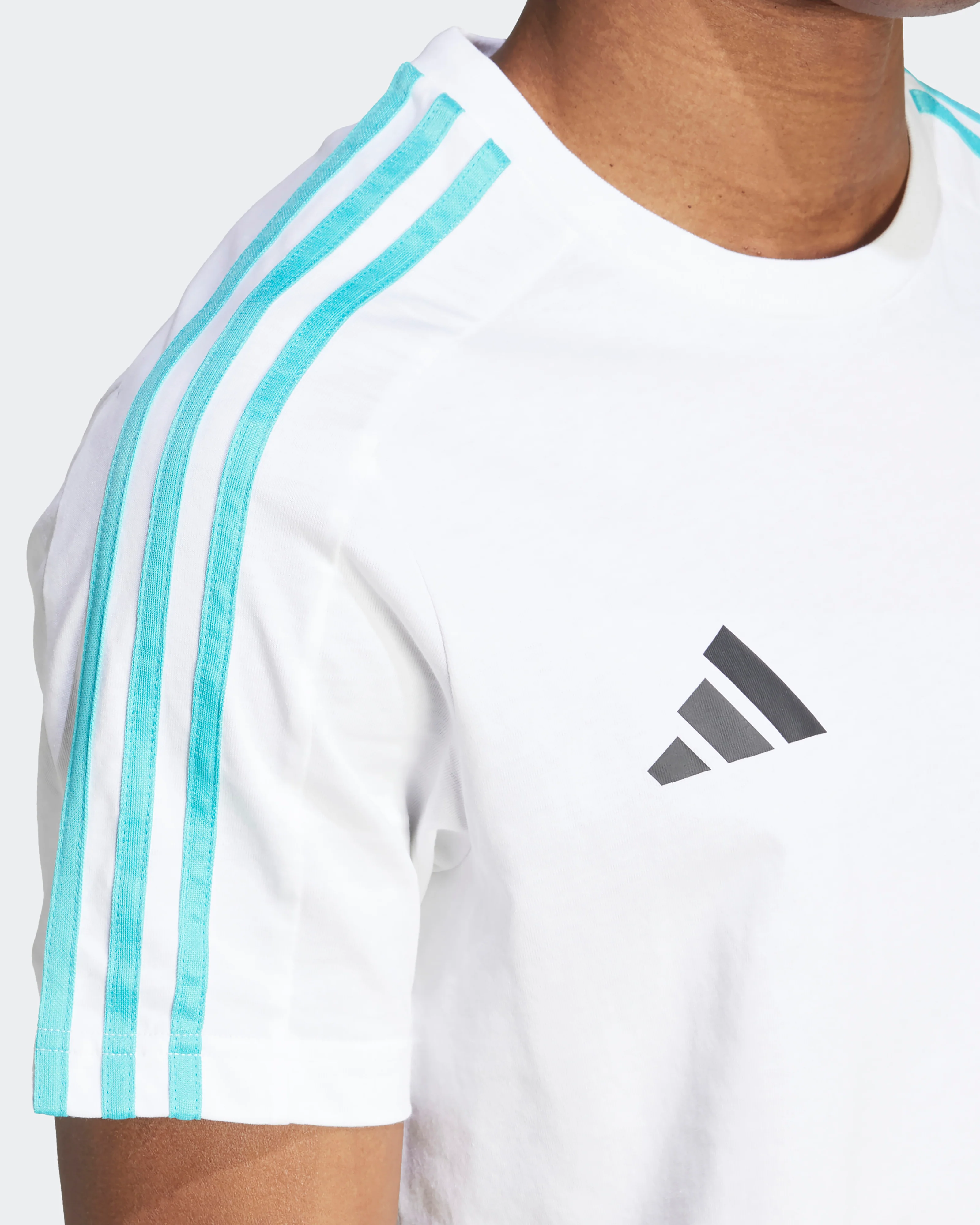 Mens DNA T-Shirt White - Image 4