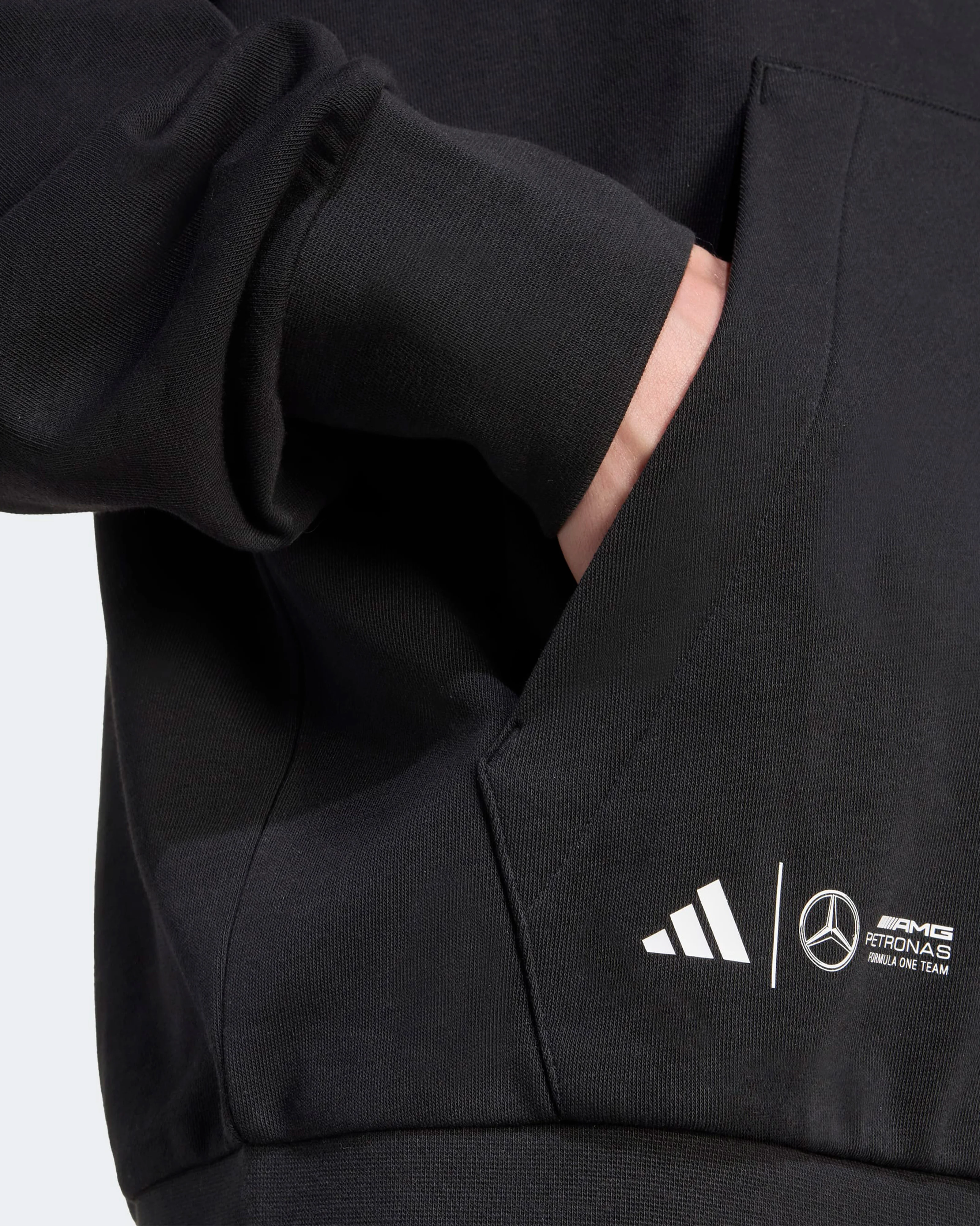 Mens George Russell Graphic Hoody Black - Image 6