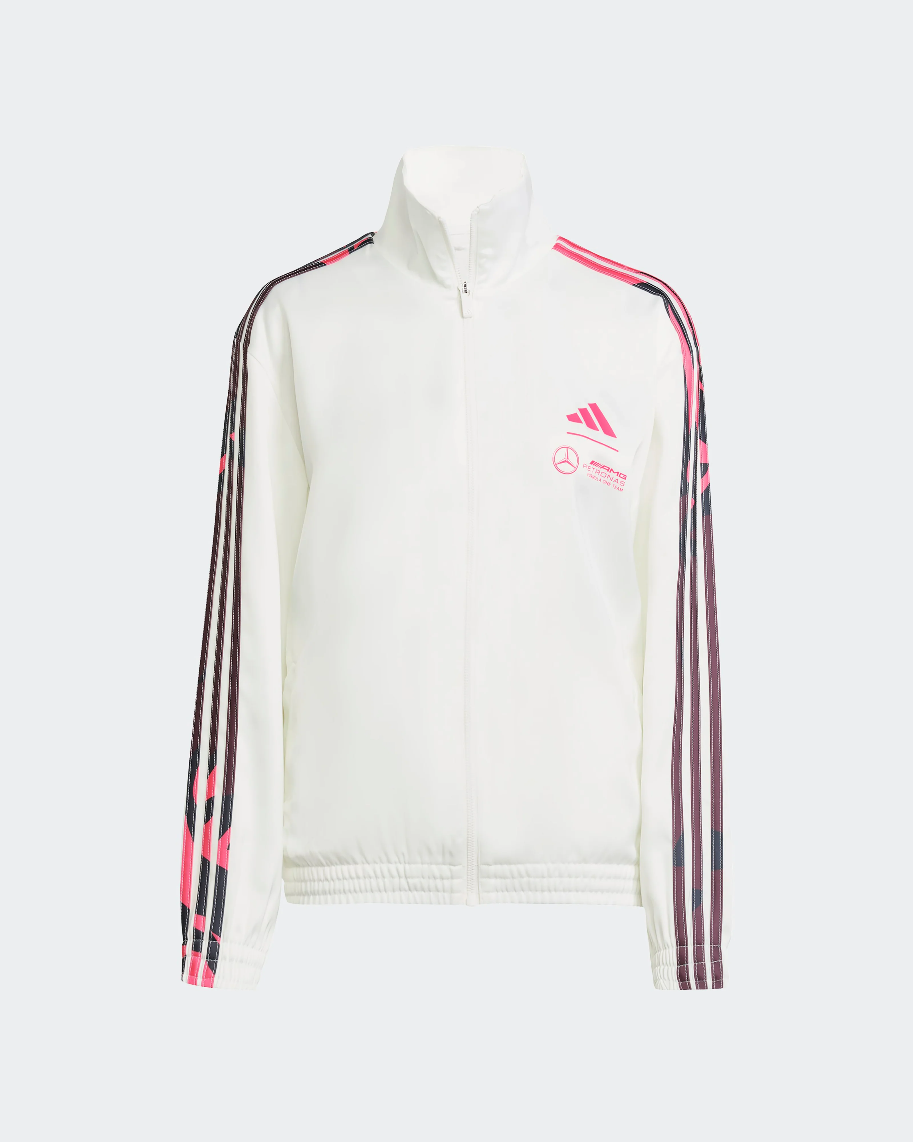 Womens Miami Track Top White - Image 6
