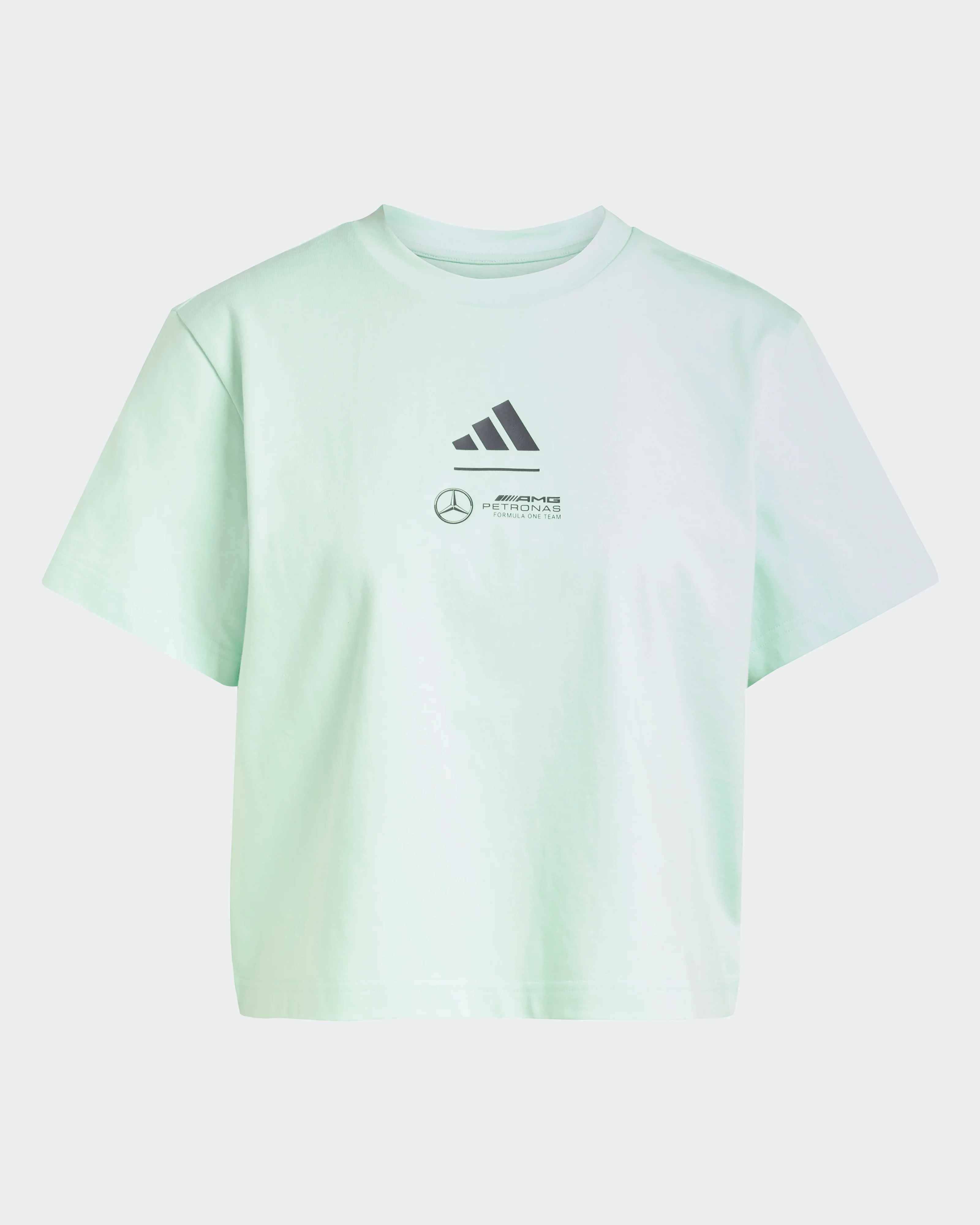 Womens Premium Woven Crop T-Shirt Green - Image 6